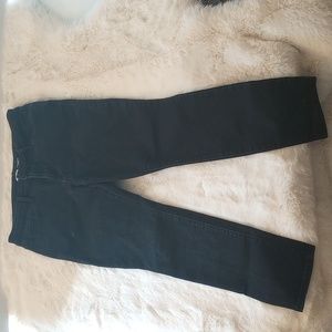 Old Navy size 12 short pre-owned black skinny jeans